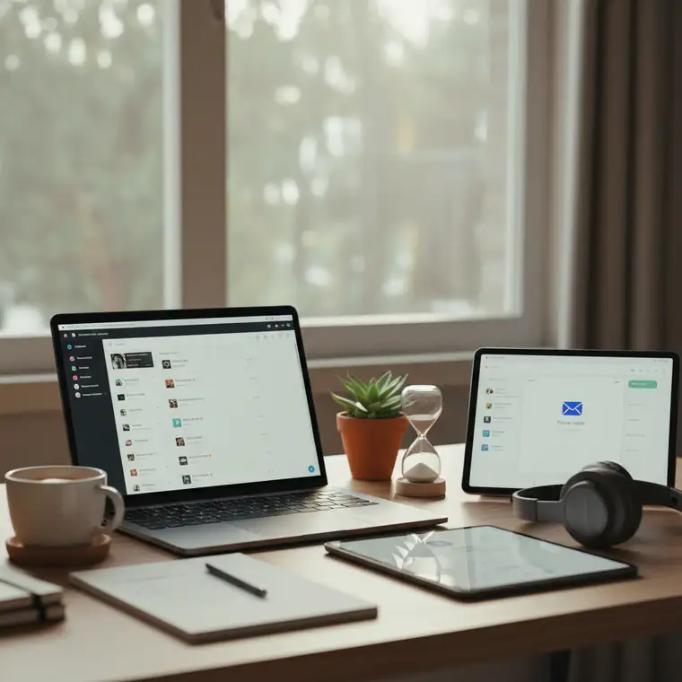 Jak ustawić powiadomienia w Slacku i mailu aby chronić się przed przepracowaniem