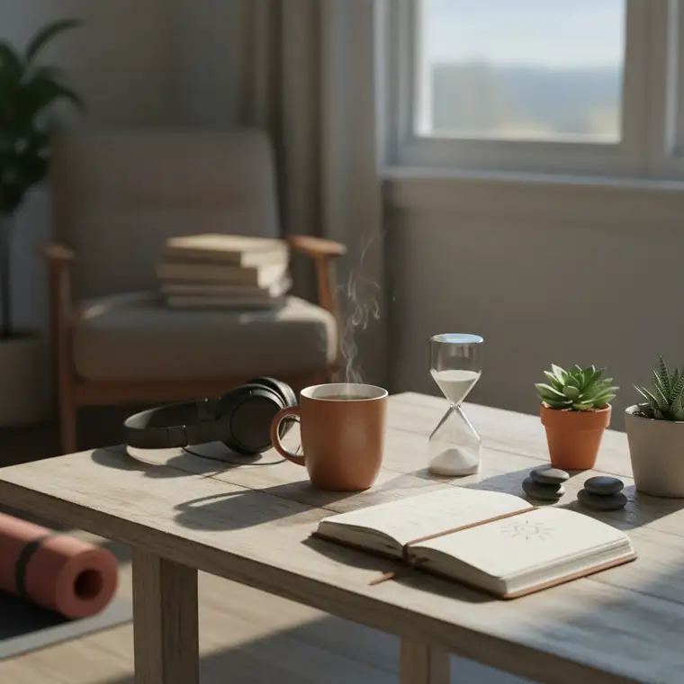 Jak zaprojektować poranek regeneracyjny w 20 minut po miesiącach pracy