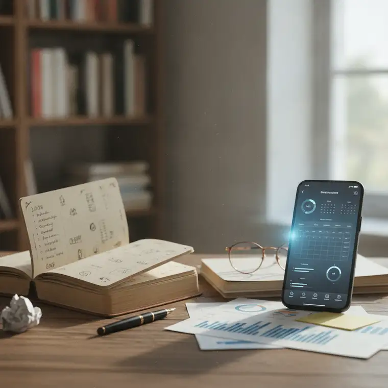 Dziennik produktywności w zeszycie czy aplikacji mobilnej w 2026 roku?
